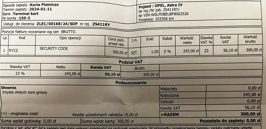 Opel Astra cena 35990 przebieg: 105500, rok produkcji 2015 z Szczecin małe 631